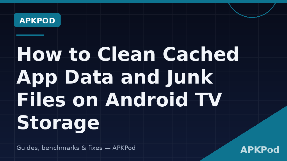 Cached app data and junk files being cleaned from Android TV storage using X-plore