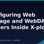 Configuring Web Storage and WebDAV Servers Inside X-plore
