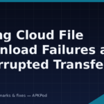 Fixing Cloud File Download Failures and Interrupted Transfers