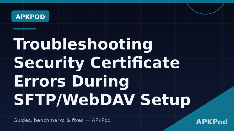 Diagram comparing a WebDAV TLS certificate warning with an SFTP host key change warning in X-plore