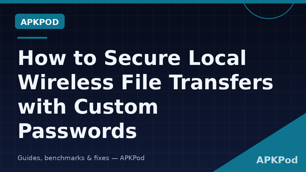X-plore Wi-Fi file sharing settings showing password protection enabled before the server starts