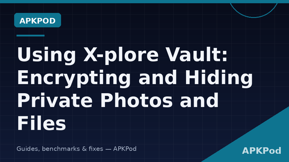 Private photo being moved into the unlocked X-plore Vault where its filename is scrambled and its contents encrypted